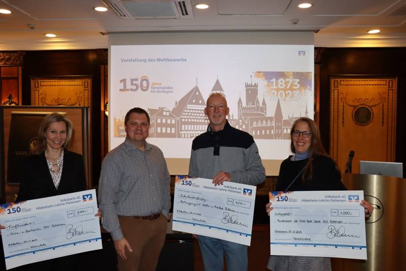 v. l. Sonja Royer, Helge Schlender, Fred Oeltermann, Gudrun Hüper